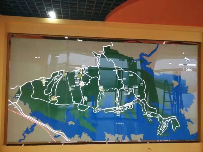 百色澄碧湖芒果示范基地區位圖
