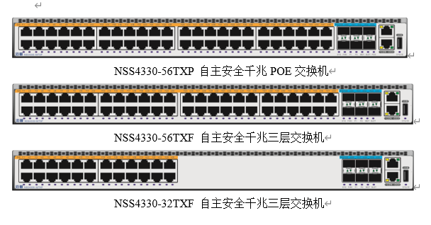 迈普NSS4330系列自主安全 千兆汇聚交换机