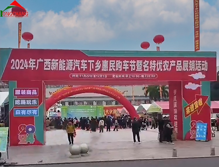 2024年广西新能源下乡惠民购车节暨汽车下乡以旧换新主题活动（岑溪站）