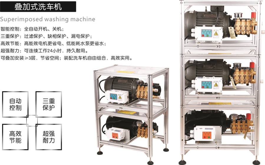 叠加式洗车