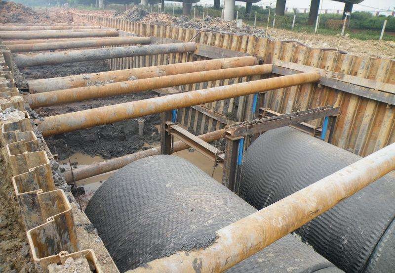 貴港市政污水管道鋼板樁支護施工