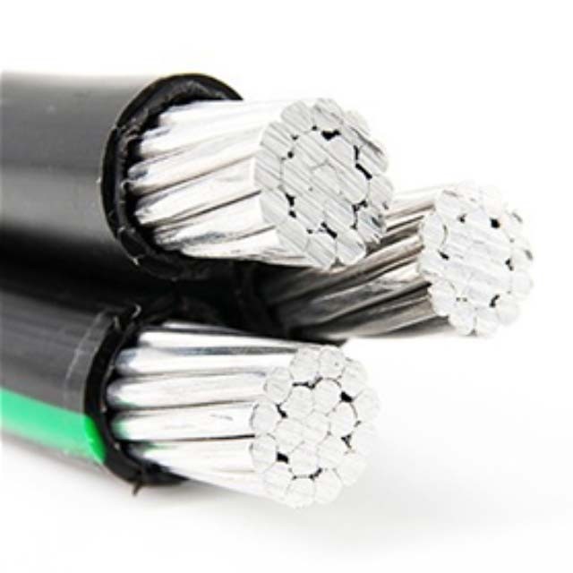 0.6/1kv xlpe insulation aluminum conductor triplex wire cable