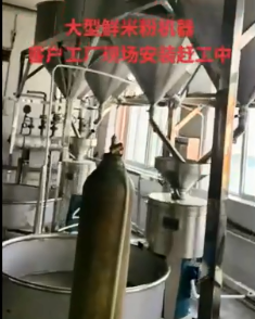 大型鲜米粉机器视频展示